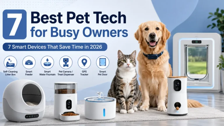 7 Best Pet Tech Products for Busy Owners (2026)